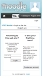 Mobile Screenshot of moodle.uprc.edu